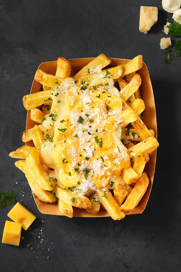 Triple Cheese Fries