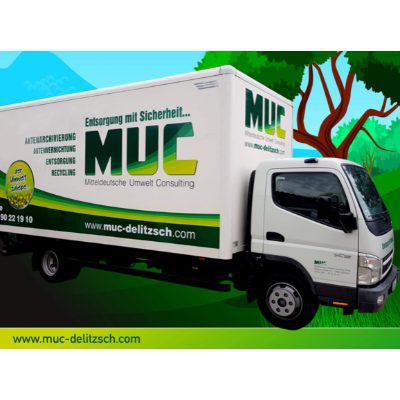 MUC – Mitteldeutsche Umwelt Consulting GmbH l Recycling Leipzig in Delitzsch - Logo