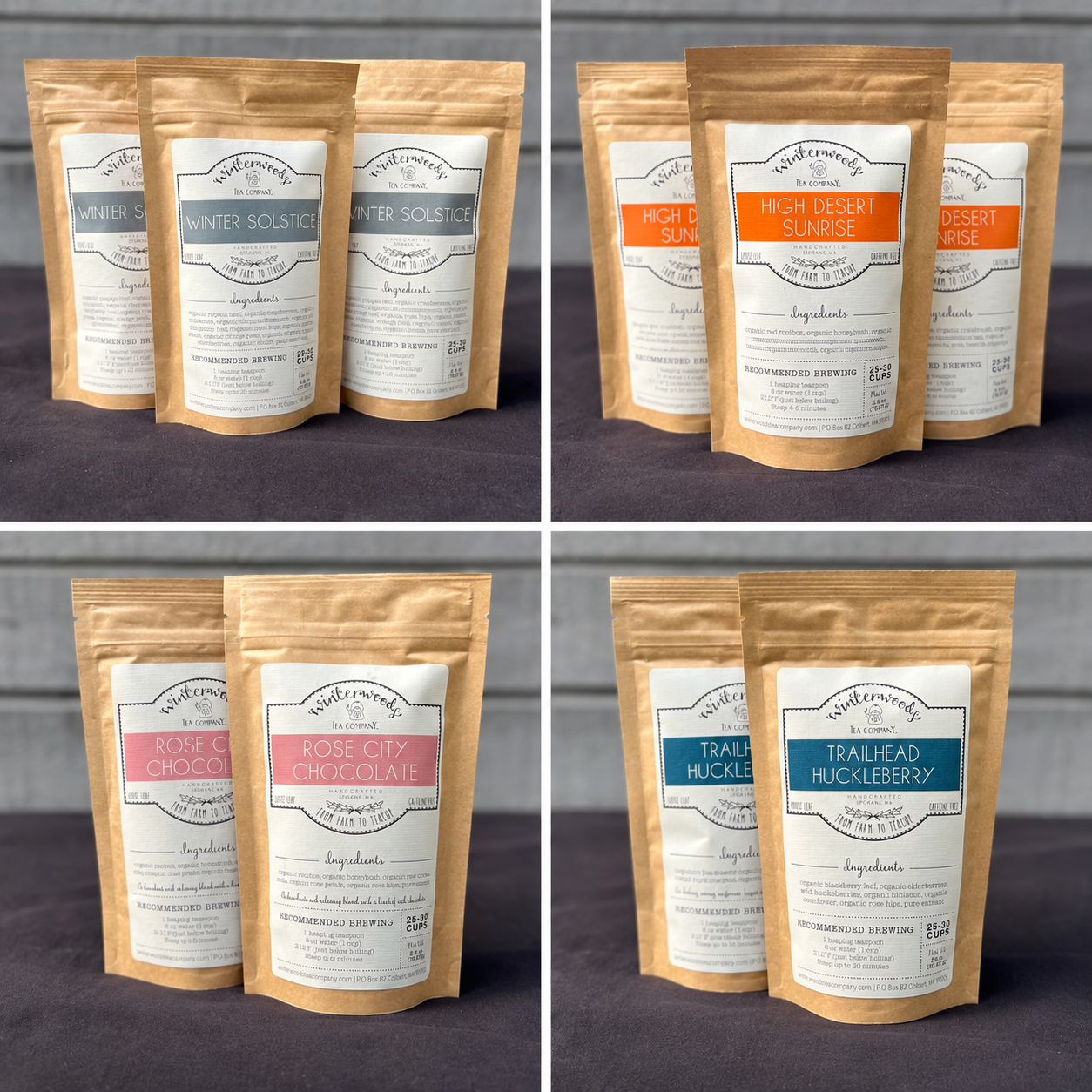 Discover Winterwoods Tea at Ritters Garden & Gift. Handcrafted in Spokane, these small-batch artisan 