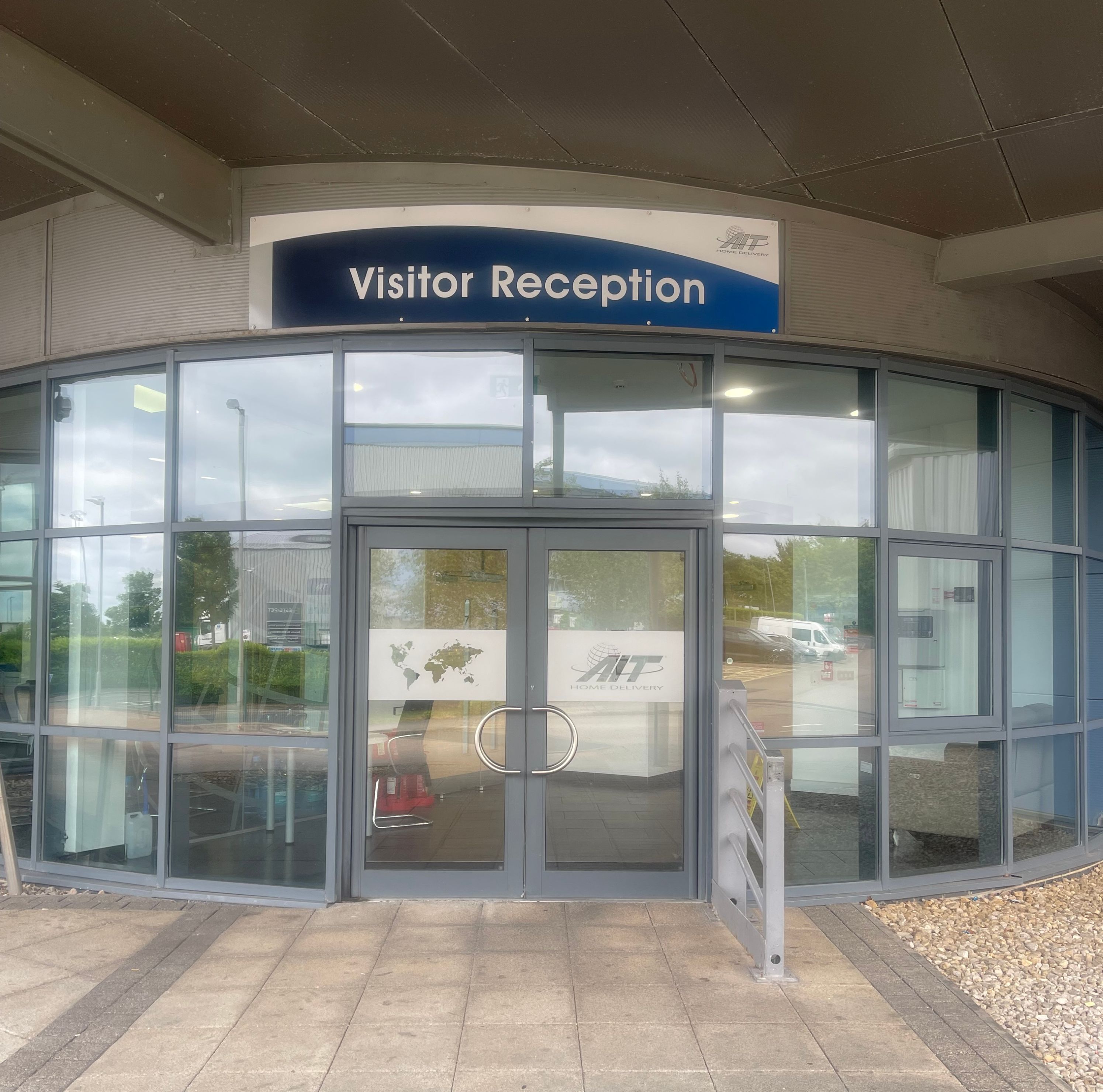 AIT Home Delivery - Seaham Building Entrance