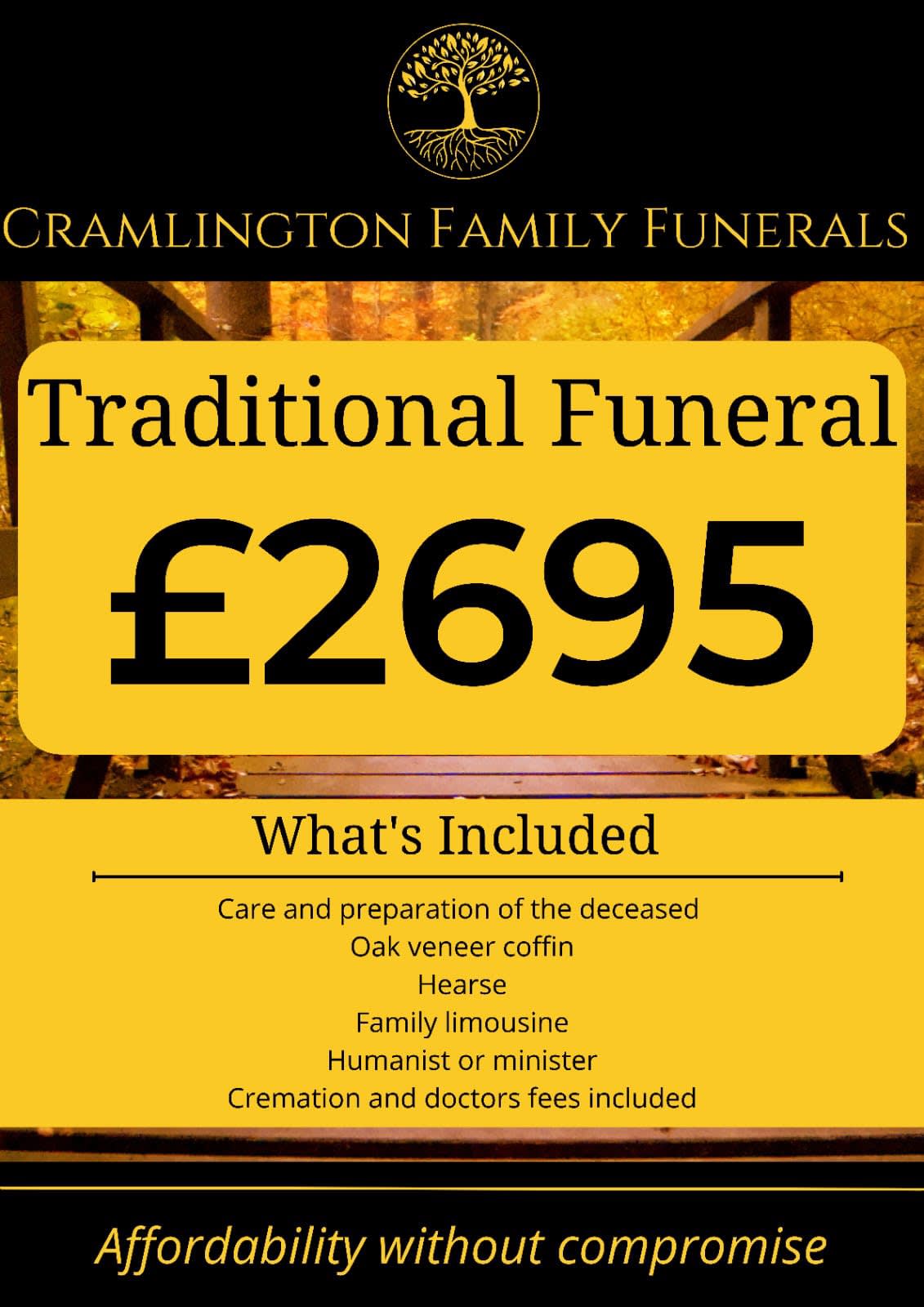 Cramlington Family Funerals Ltd Cramlington 01670 343329