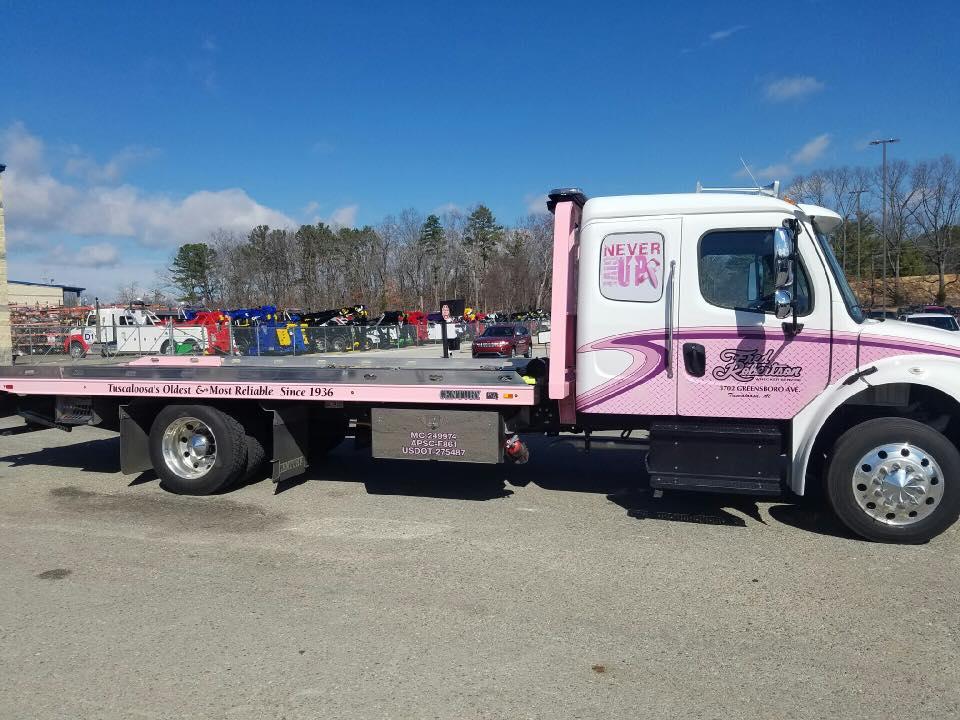 Fred Robertson Wrecker Service is a locally owned and operated towing company that was started in 19 Fred Robertson Wrecker Service Tuscaloosa (205)758-4761