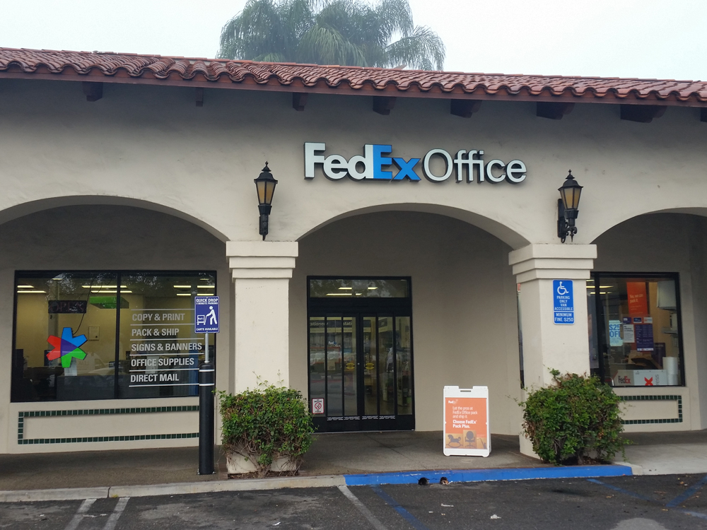 Exterior photo of FedEx Office location at 31886 Del Obispo St\t Print quickly and easily in the self-service area at the FedEx Office location 31886 Del Obispo St from email, USB, or the cloud\t FedEx Office Print & Go near 31886 Del Obispo St\t Shipping boxes and packing services available at FedEx Office 31886 Del Obispo St\t Get banners, signs, posters and prints at FedEx Office 31886 Del Obispo St\t Full service printing and packing at FedEx Office 31886 Del Obispo St\t Drop off FedEx packages near 31886 Del Obispo St\t FedEx shipping near 31886 Del Obispo St