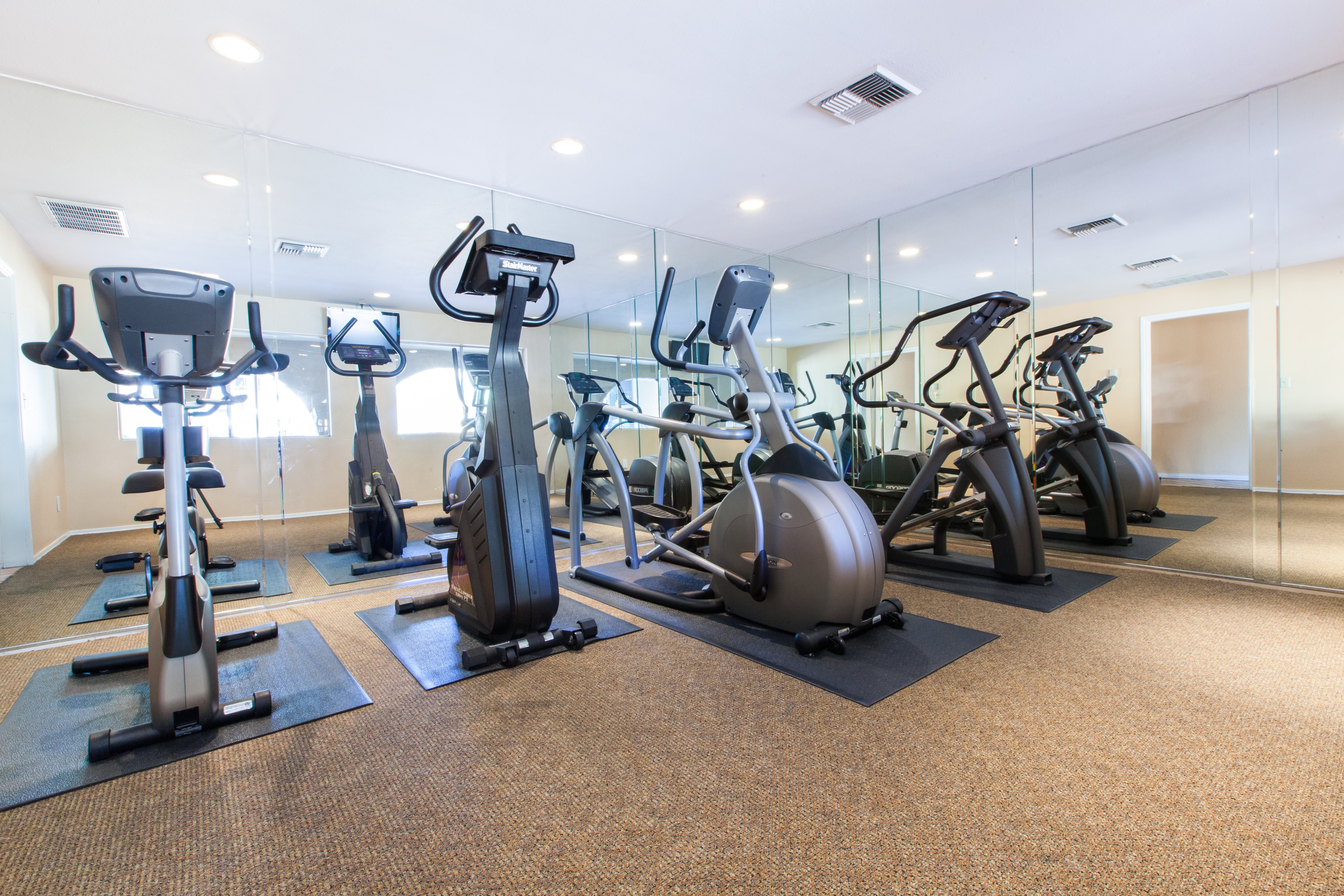 Fitness Center at The Monterey Apartments