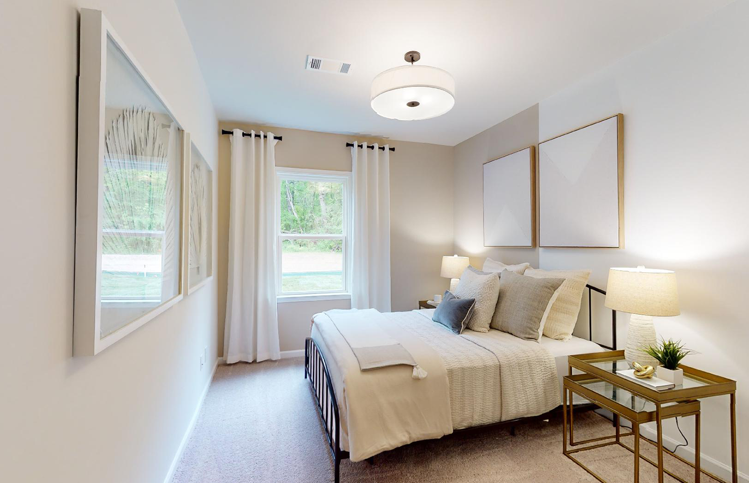Bedroom in new home floor plan at Copes Crossing by Pulte Homes