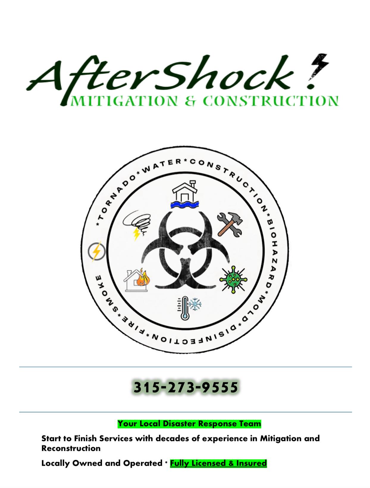 AfterShock Mitigation & Construction Image