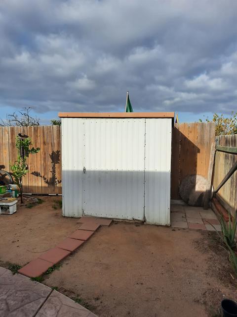 A Junk King customer wanted their shed removed for a property cleanup. There is no task too big for our team!