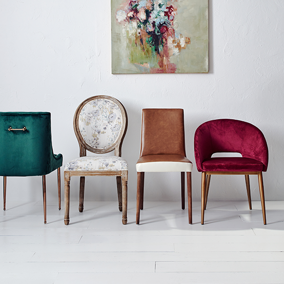 Mix and Match Styles of Dining Chairs