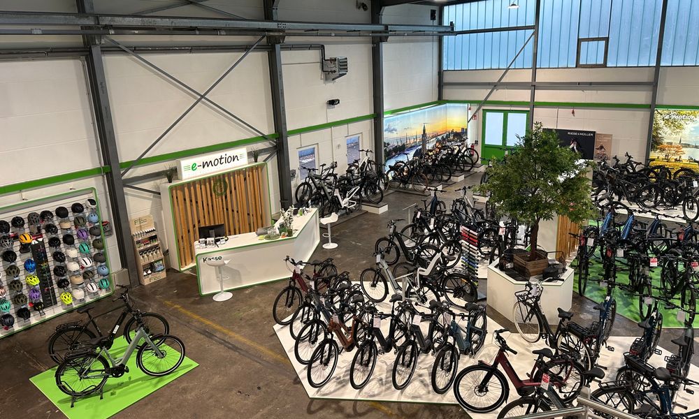 Kundenbild groß 1 e-motion e-Bike Welt, Dreirad- & Lastenfahrrad-Zentrum Hamburg