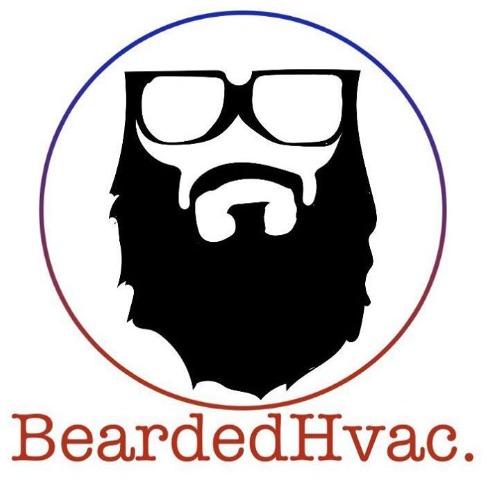 BeardedHVAC Inc. Logo