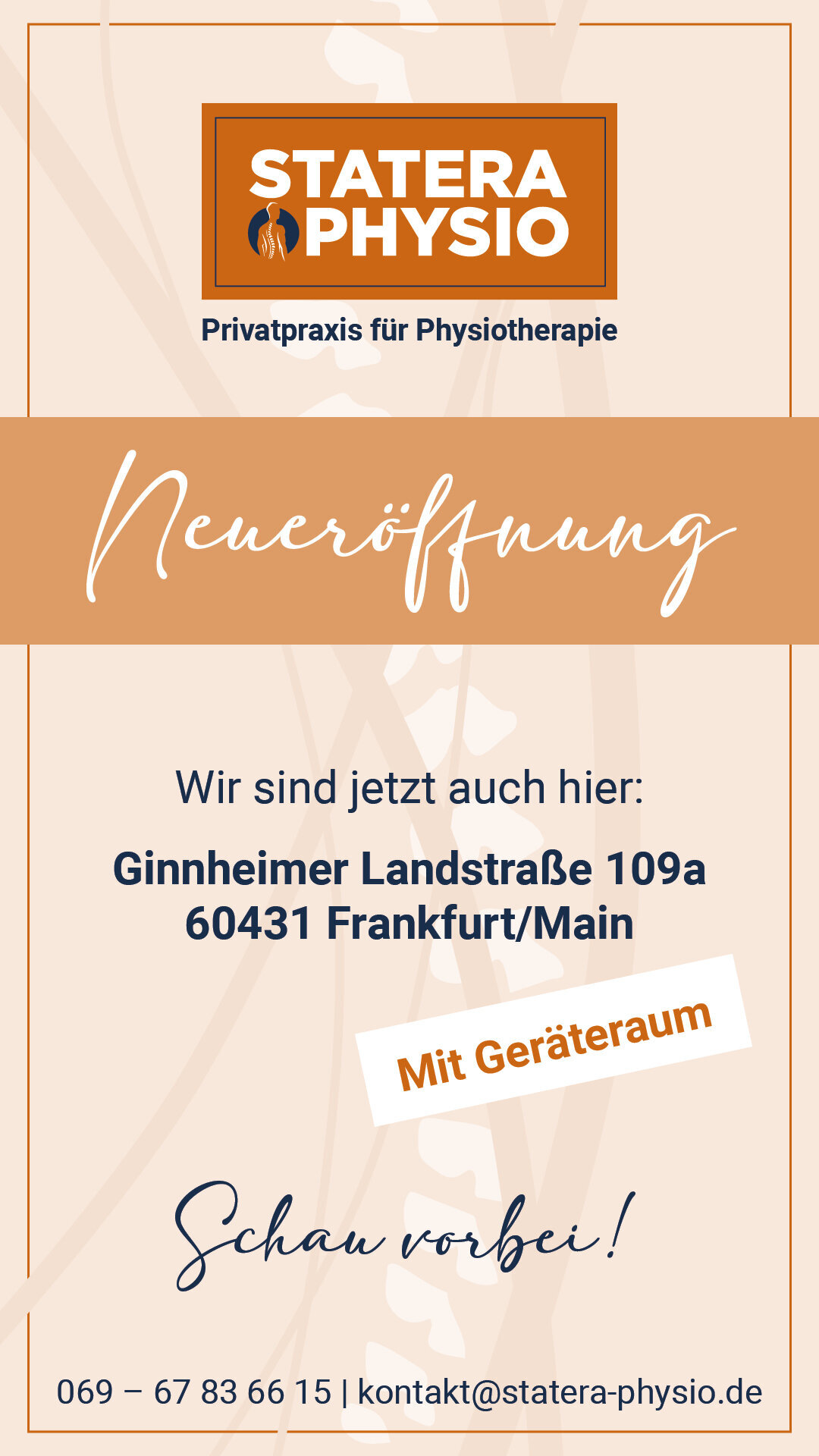 Bilder Statera.Physio Privatpraxis für mobile Physiotherapie