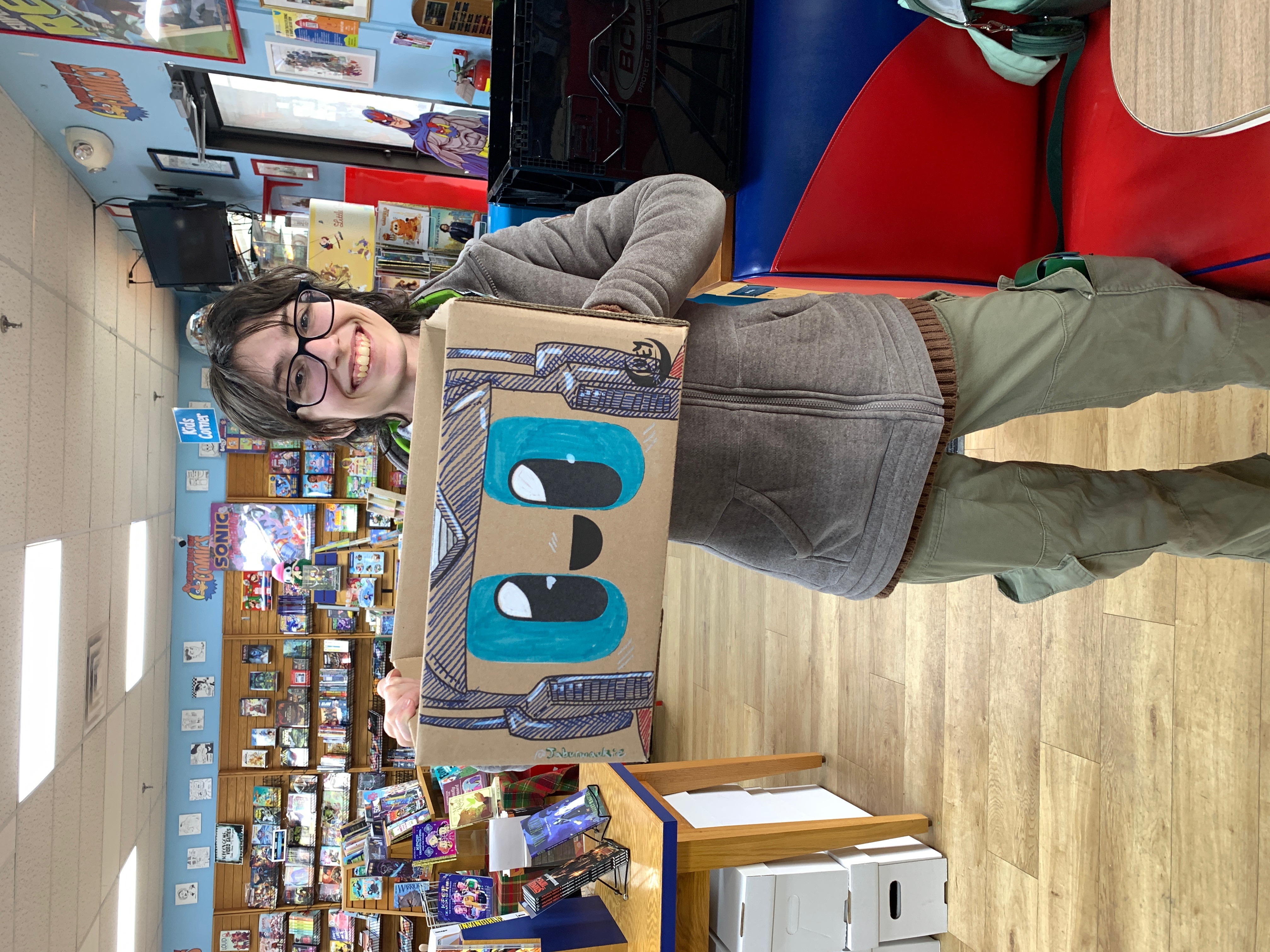 The many faces of Luey box decorating