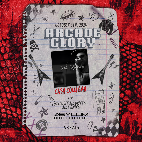 Arcade Glory LIVE - Cash Colligan