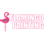 Flamingo Painting Logo