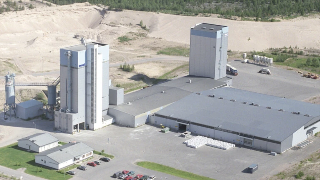 Images Saint-Gobain Weber Kiikala, kuivatuotetehdas