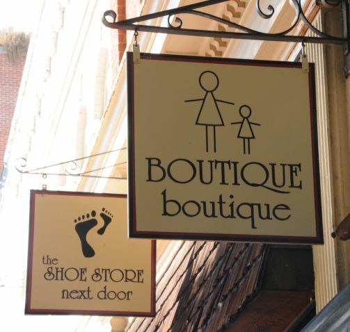 Boutique Boutique & the Shoe Store Next Door