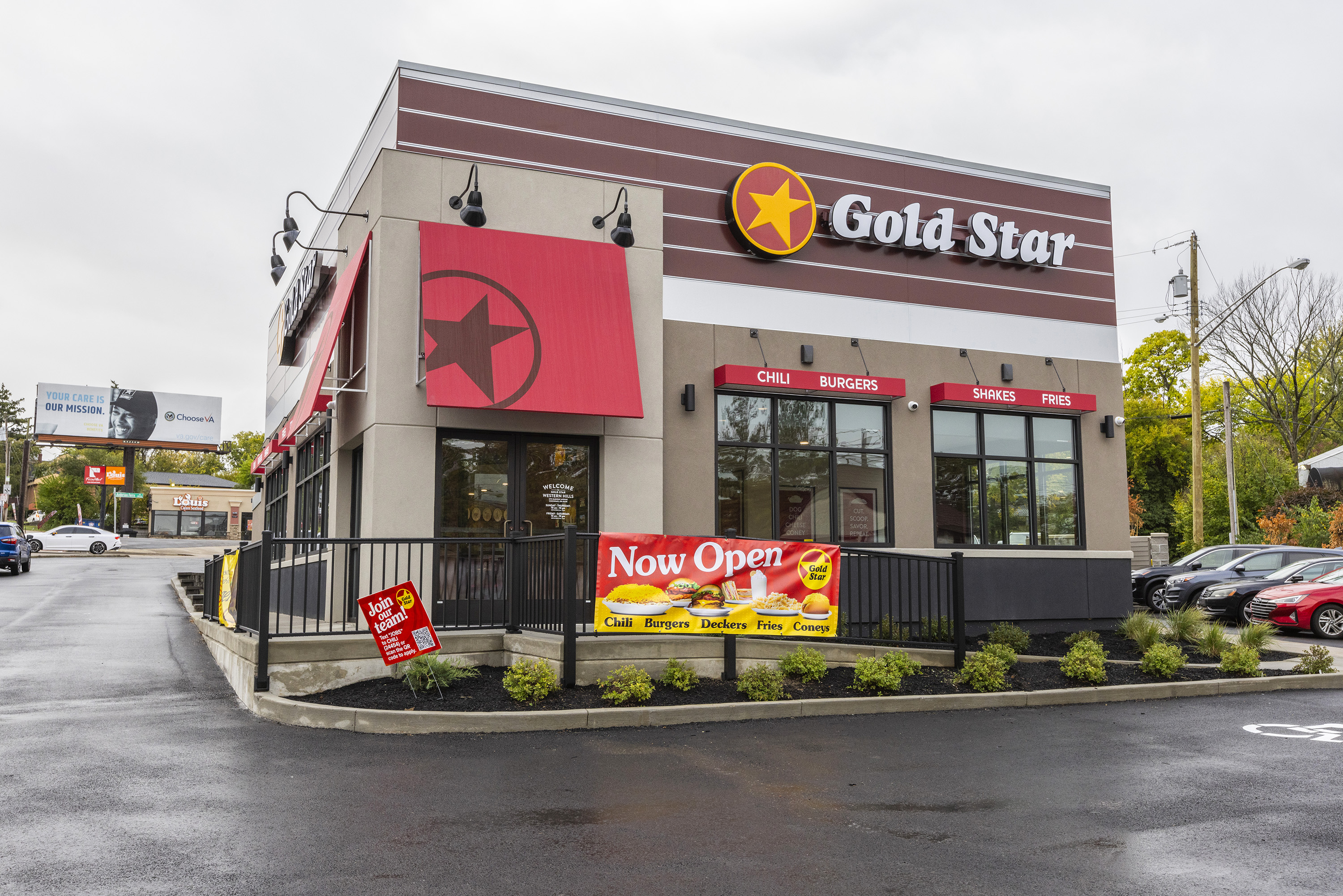 Gold Star Western Hills storefront after the remodel. 