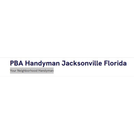 PBA Handyman Services Logo