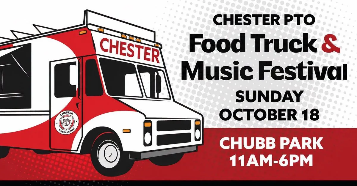 Image of Local Pet Event WAGGIN' EVENT: Chester PTO Food Truck & Music Festival Nearby