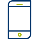 Mobile phone icon.