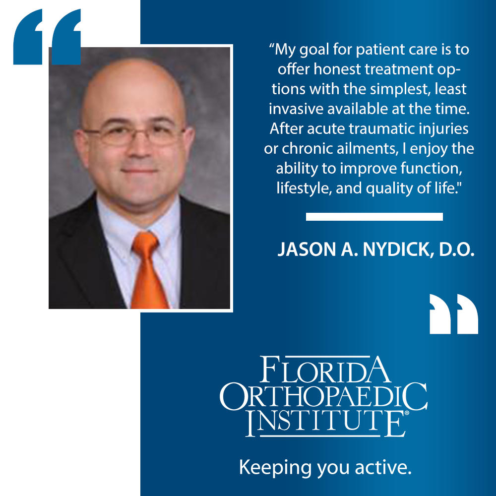 Dr. Nydick Physician Highlight
