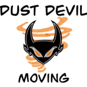 Dust Devil Moving Company Logo