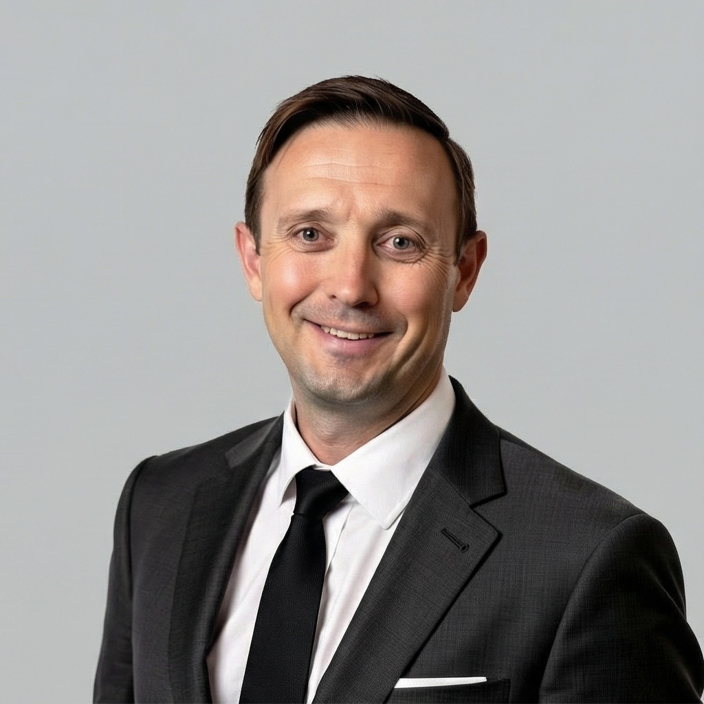 Headshot of Andrew VanAwken, a wealth advisor at Chase