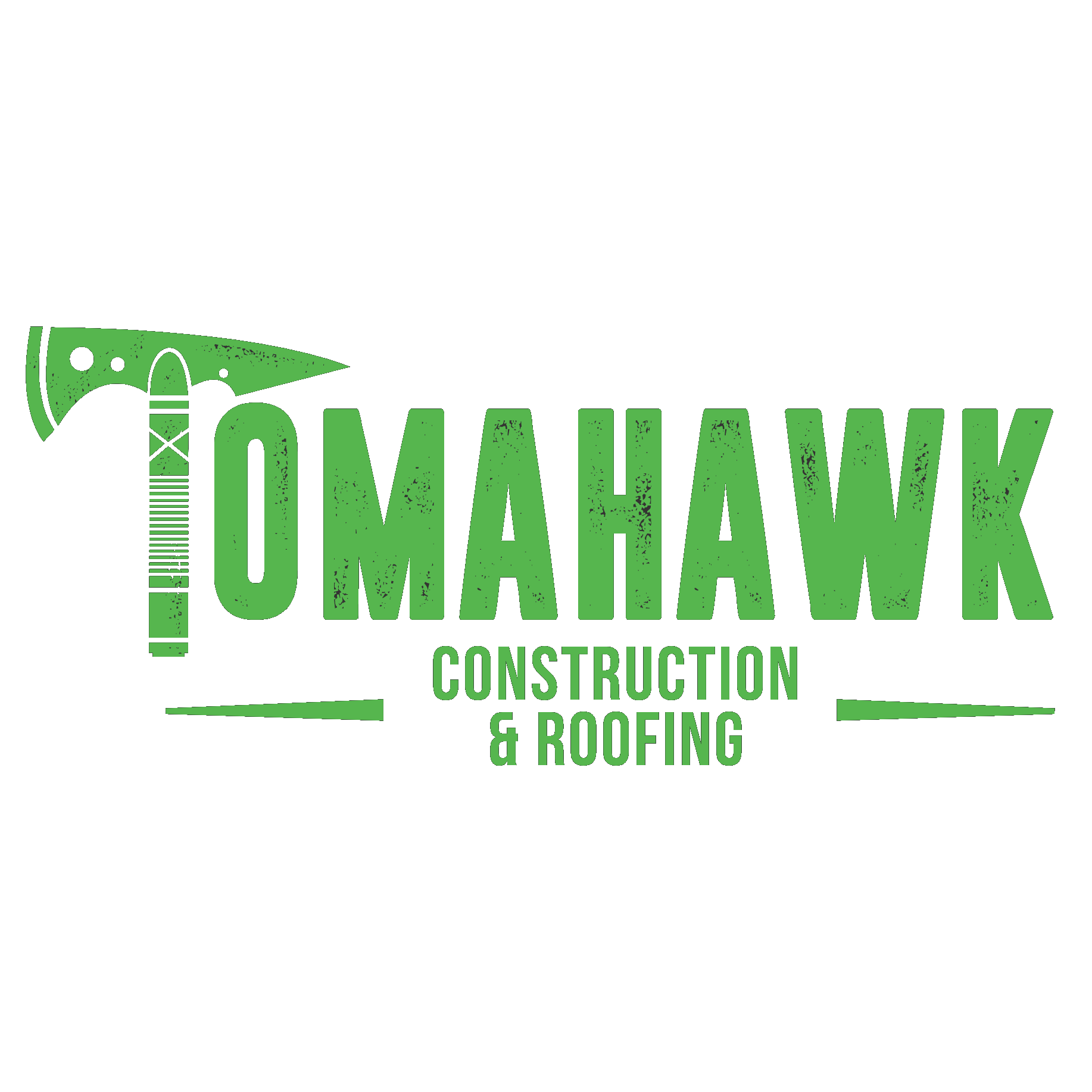 Tomahawk Construction and Roofing Logo