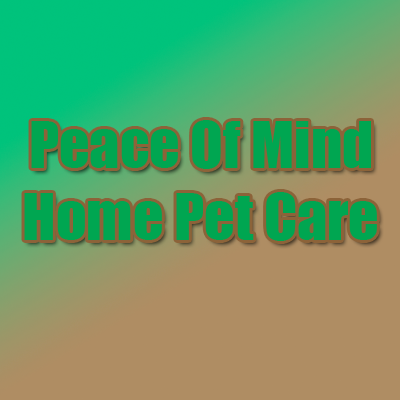 Peace Of Mind Home Pet Care Logo