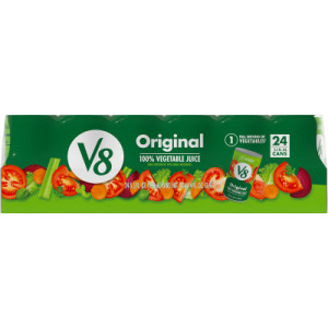 V8® Original 100% Vegetable Juice, 5.5 fl oz Can (24 Pack) featured image