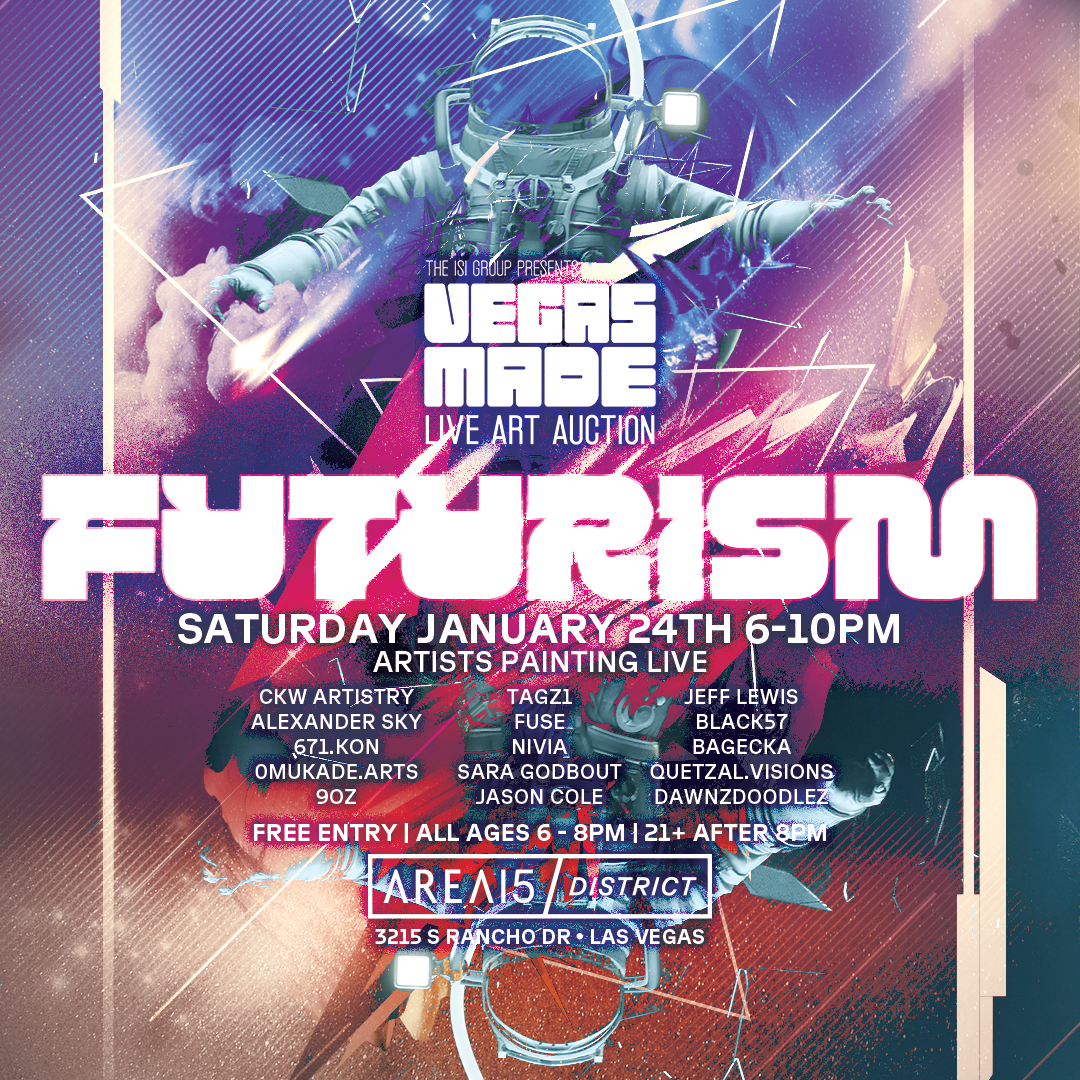 Vegas Made Live Art Auction