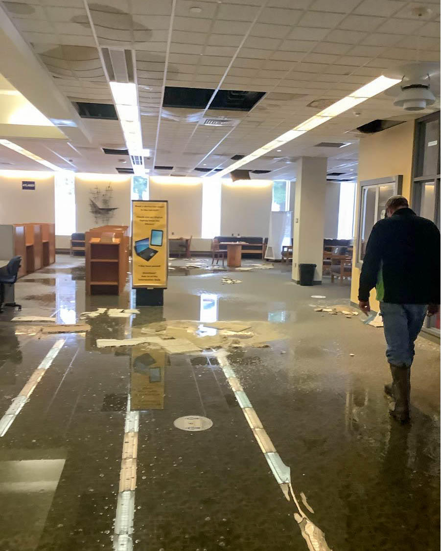Water damage restoration in Portage, PA area. Services are available from SERVPRO of Ebensburg! We are your local restoration and reconstruction professionals.