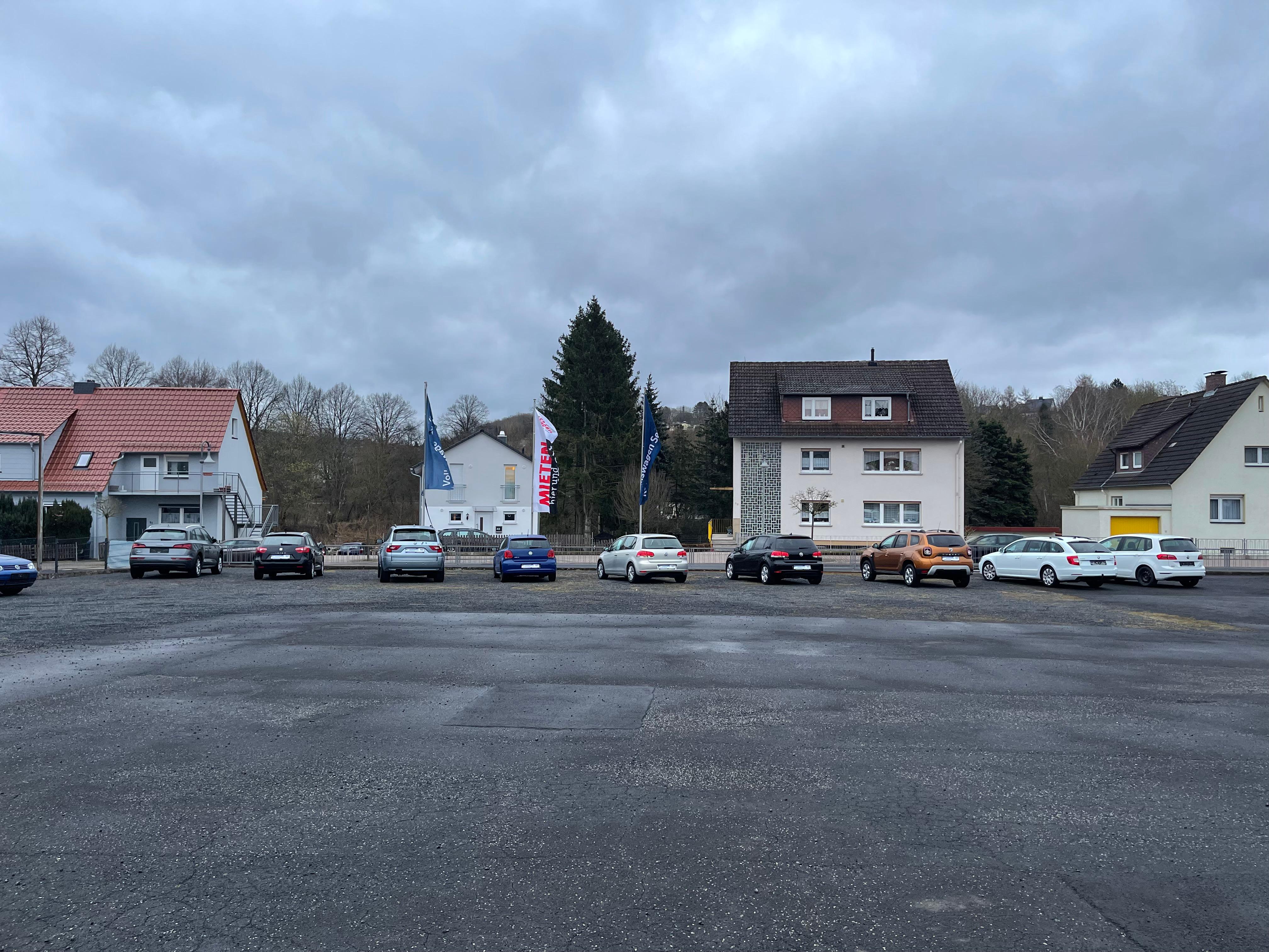 Parkplatz von Autohaus 34