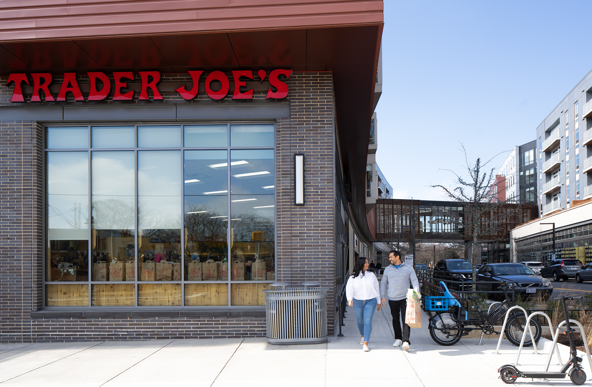 Grocery shopping is a breeze with our onsite Trader Joe's.