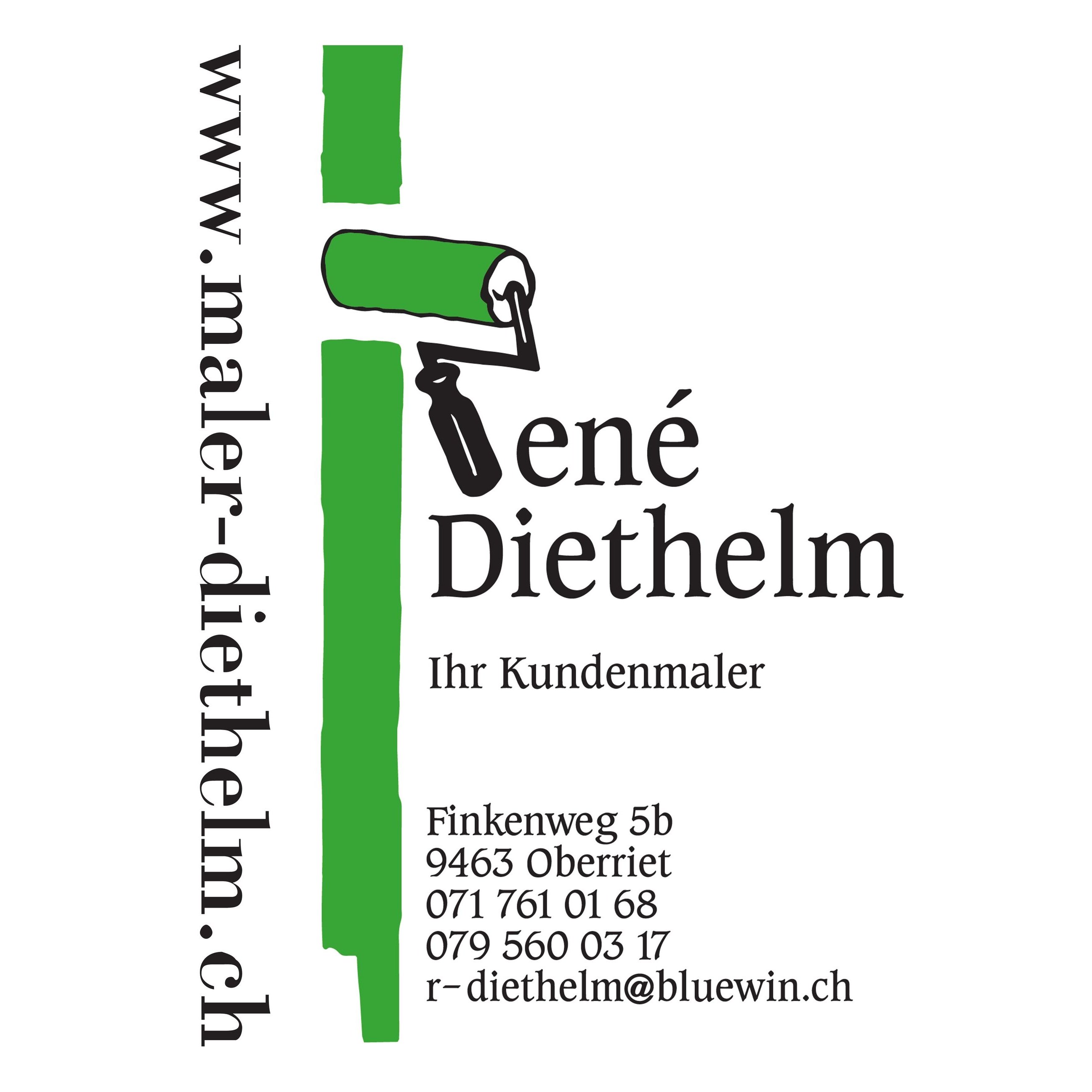 Malergeschäft Diethelm René Logo