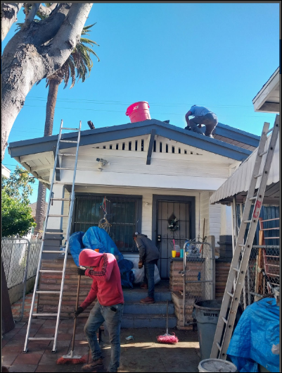 Antonio Hauling Demolition & Junk Removal - Roof installation