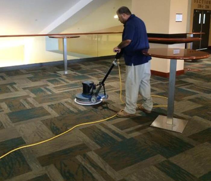 Water Damage at this Jacksonville commercial property is shown having the finishing touches applied after the major water damage restoration process had been completed. Your commercial property's appearance speaks volumes to your clients. If you require professional cleaning or emergency restoration services, contact SERVPRO of Jacksonville South 24/7 at (904) 762-8066. Our trained technicians have the expertise to make it 