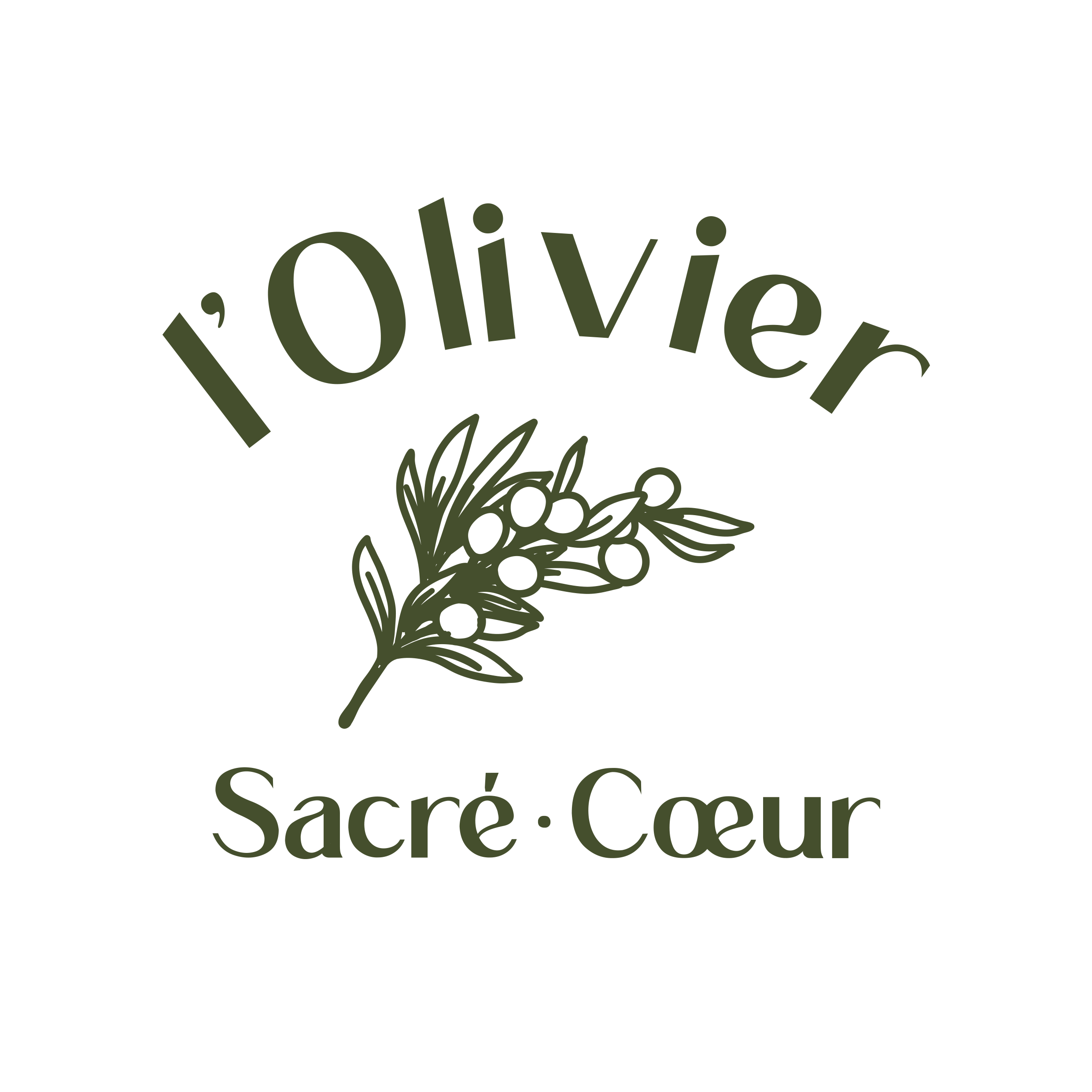 L'Olivier du Sacré-Cœur Logo