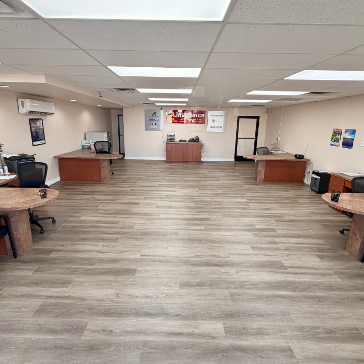 Interior of the L.A. Insurance located at 7602 South Central Ave. in AZ