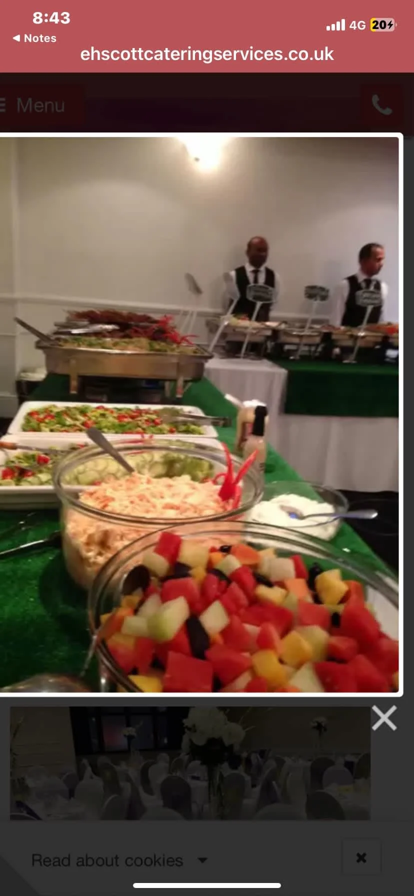 Images E H Scott Catering Services