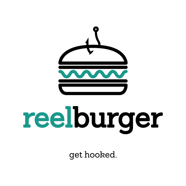 Reelburger Restaurant & Tiki Bar Logo