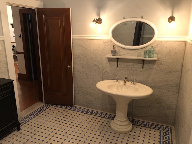 Historic bathroom renovation