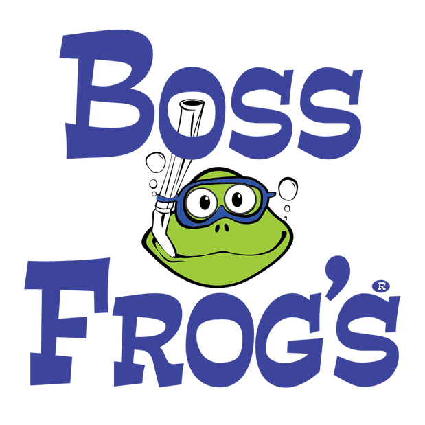 Boss Frog's Snorkel, Bike & Beach Rentals Logo