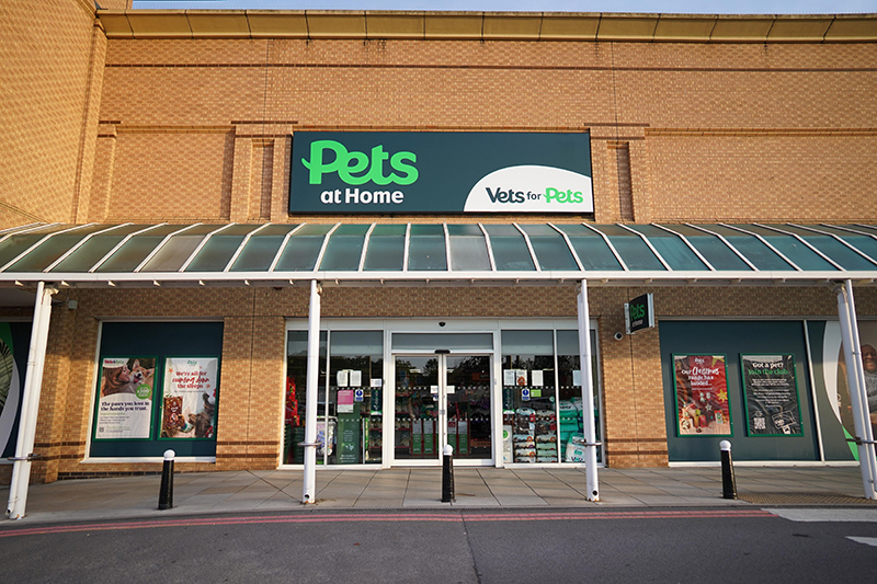 Front of the location