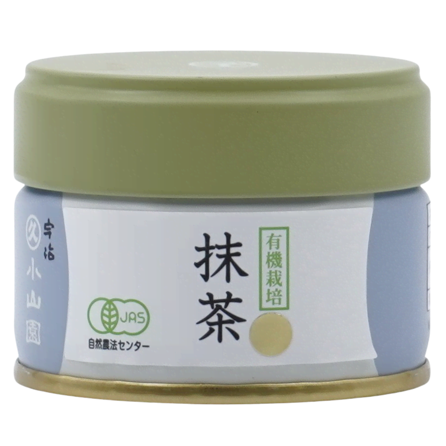 Matcha Pulver Dose Gold klein JAS