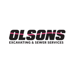 Olsons Excavating & Sewer Services Logo