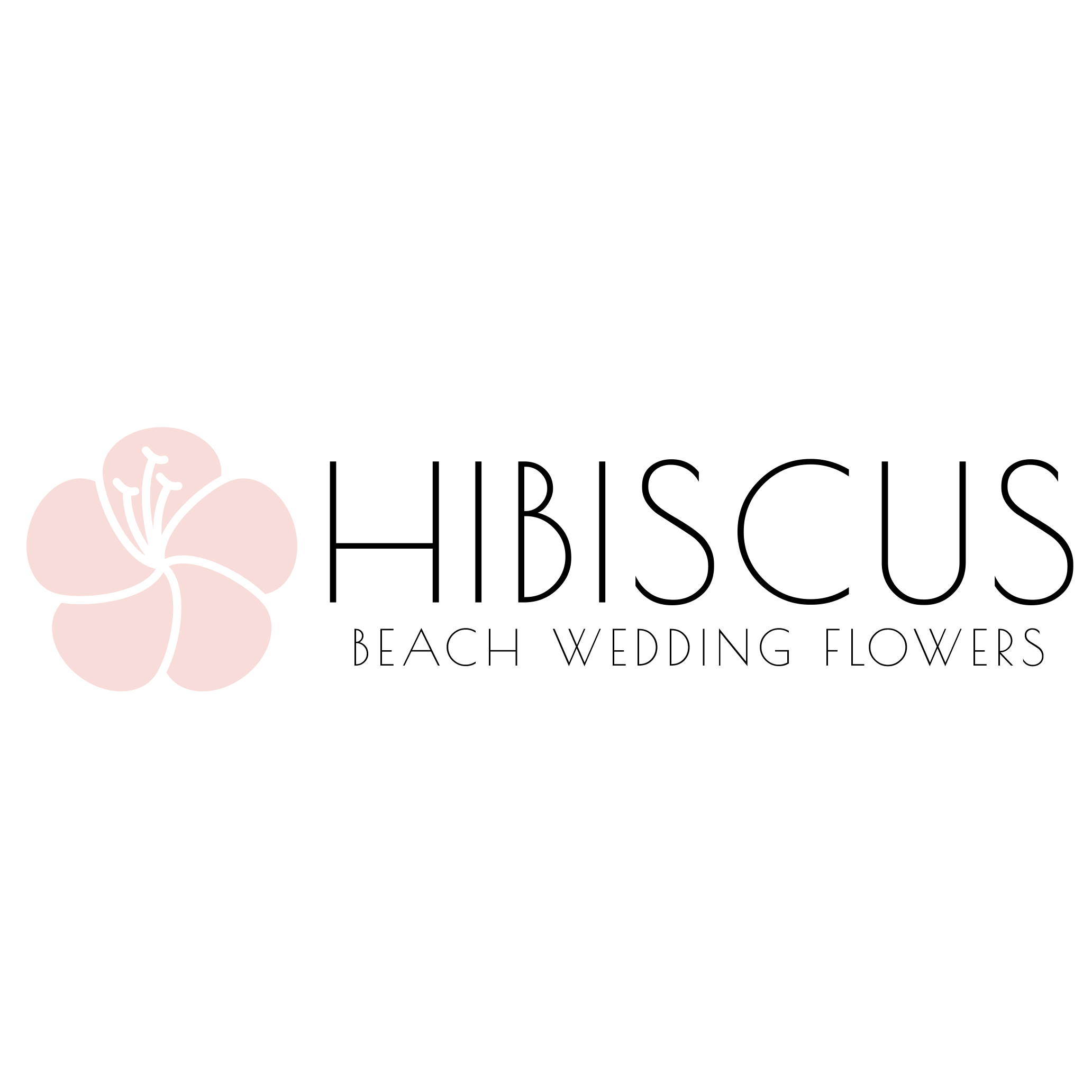 Hibiscus Beach Wedding Flowers