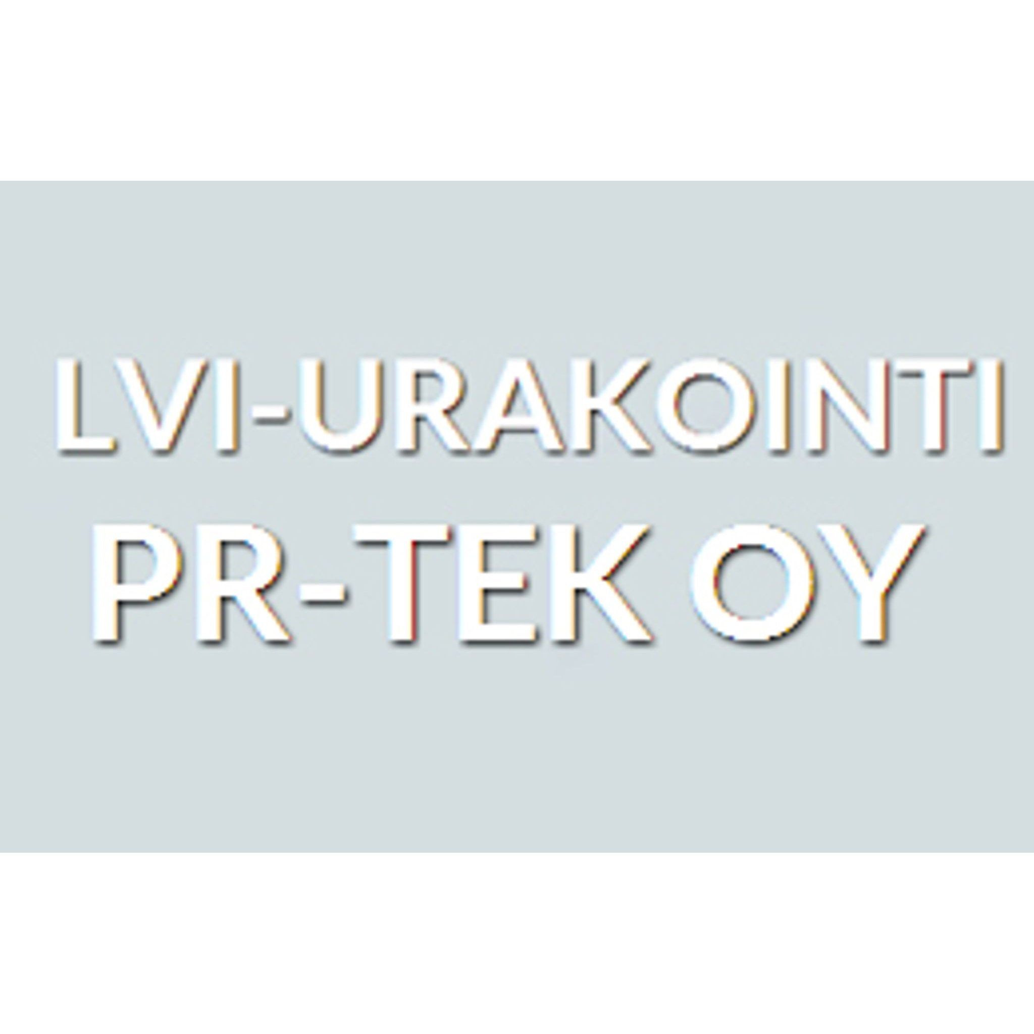 LVI-urakointi PR-Tek Oy Logo