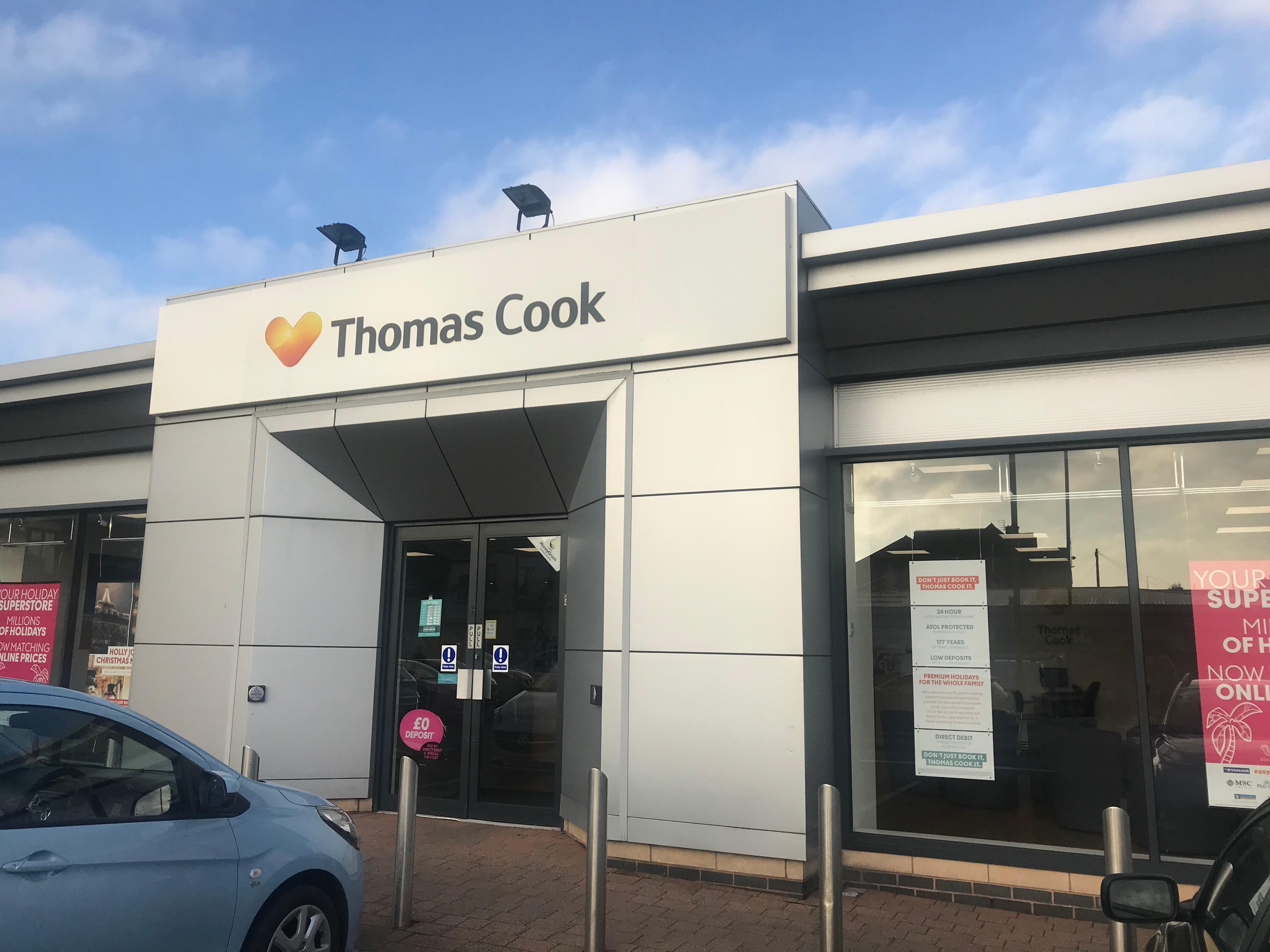 thomas cook travel store
