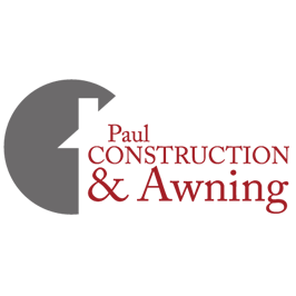 Paul Construction & Awning Logo